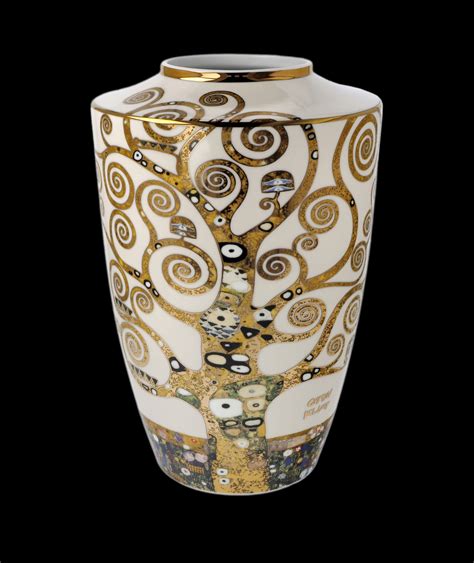 gustav klimt vase